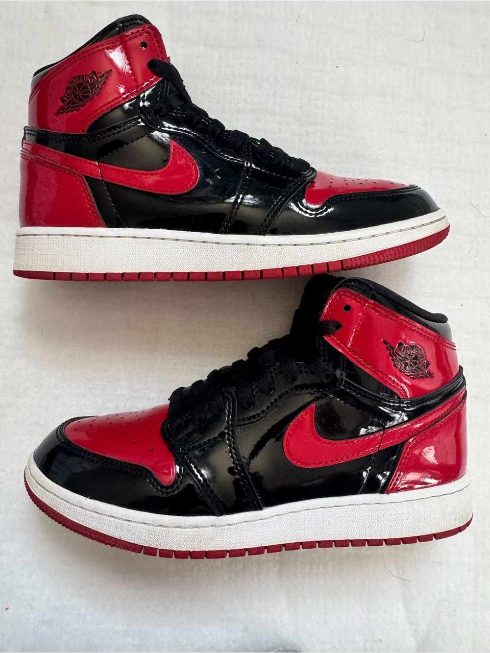 Nike Air Jordan 1 OG Patent Bred size 6.5y